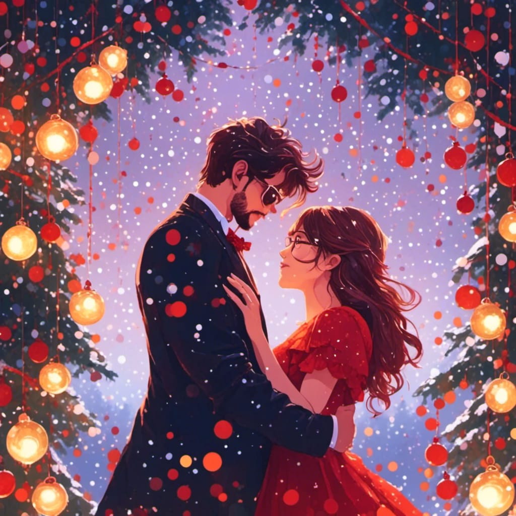 Prompt 134 – Mistletoe Kiss